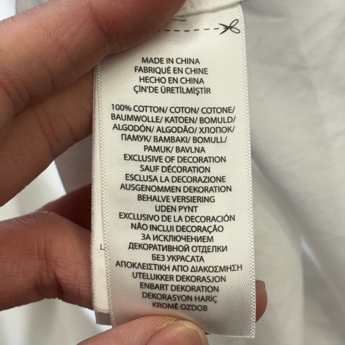 S 폴로랄프로렌 클래식핏 화이트 코튼 셔츠 상품이미지5