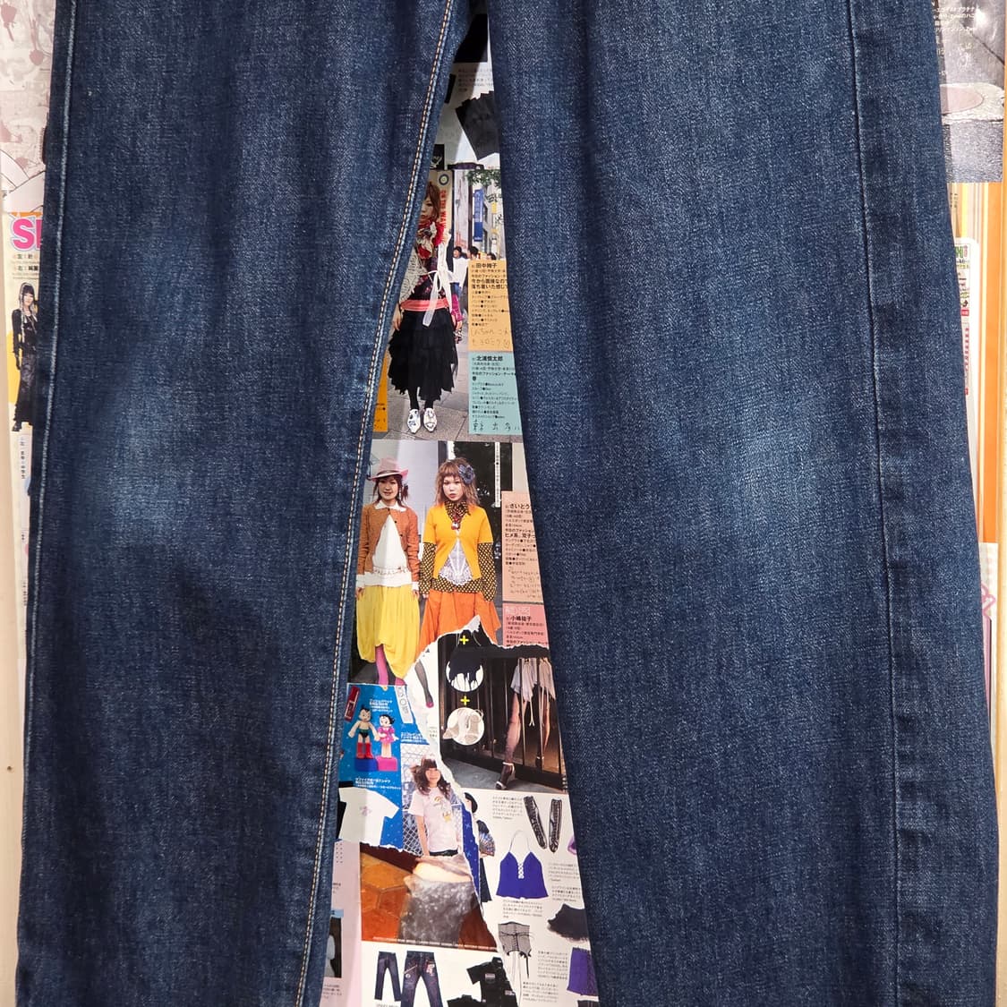 에드윈 505X 셀비지 진청 데님 팬츠 상품이미지6