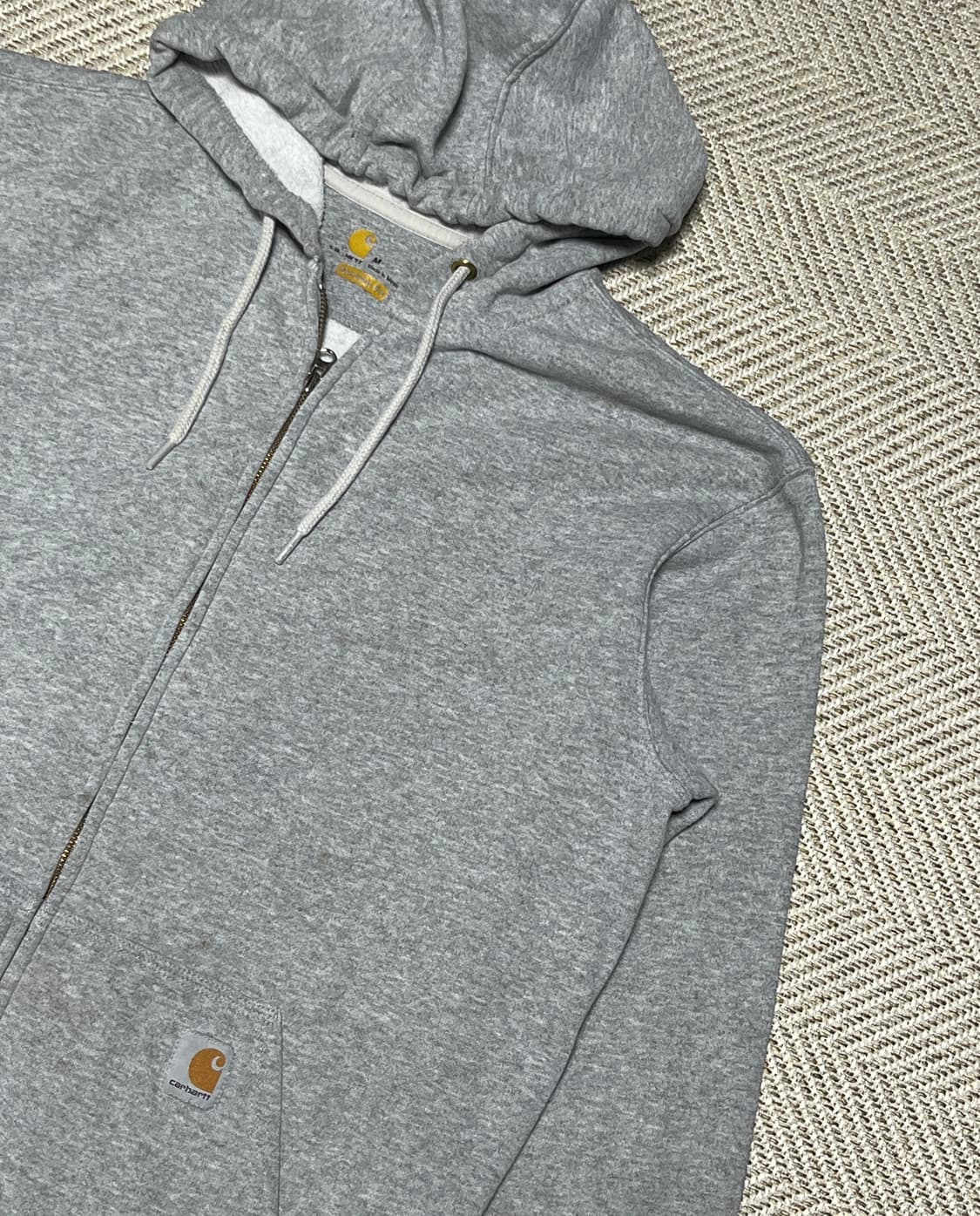 칼하트 오버핏 후드집업 후드티 M 상품이미지10