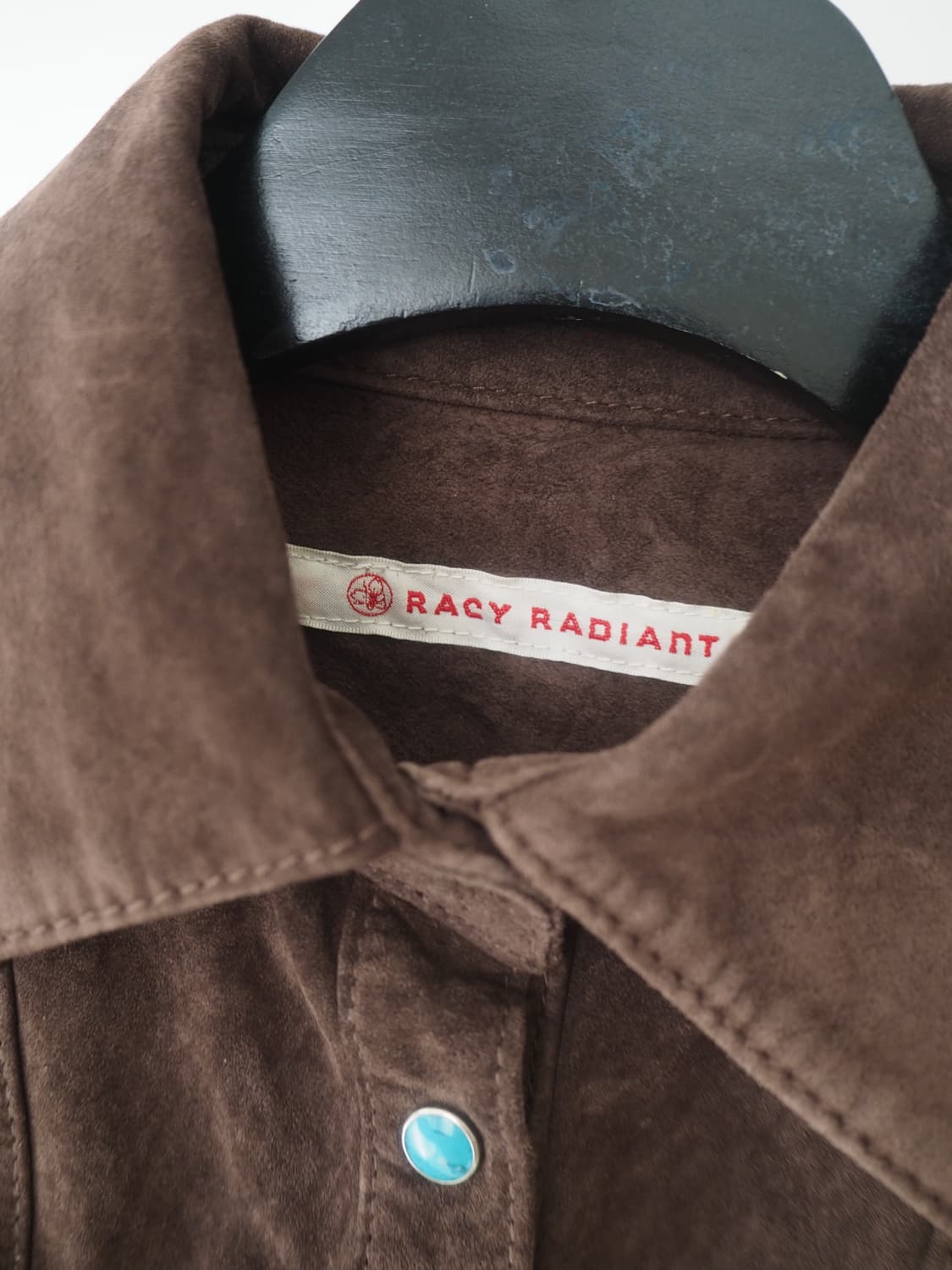 RACY RADIANT suede western shirt  상품이미지6