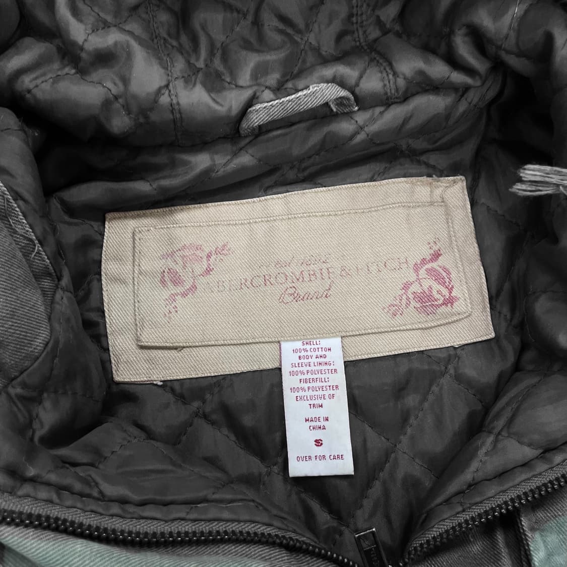 아베크롬비 울프죠 멀티 포켓 자켓 카키 상품이미지4