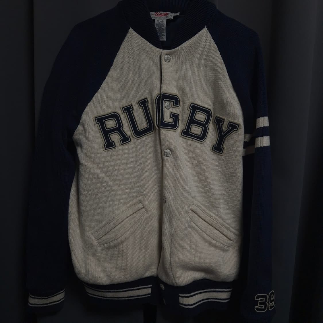 럭비 랄프로렌 리버시블 바시티 자켓 상품이미지1