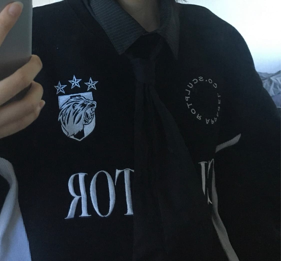 스컬프터 스포츠 컬러 블록 스웻셔츠 맨투맨 블랙 M 상품이미지1