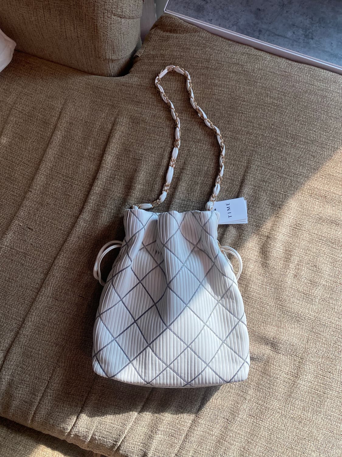 타임옴므 가죽 크로스백 (새것) 상품이미지5