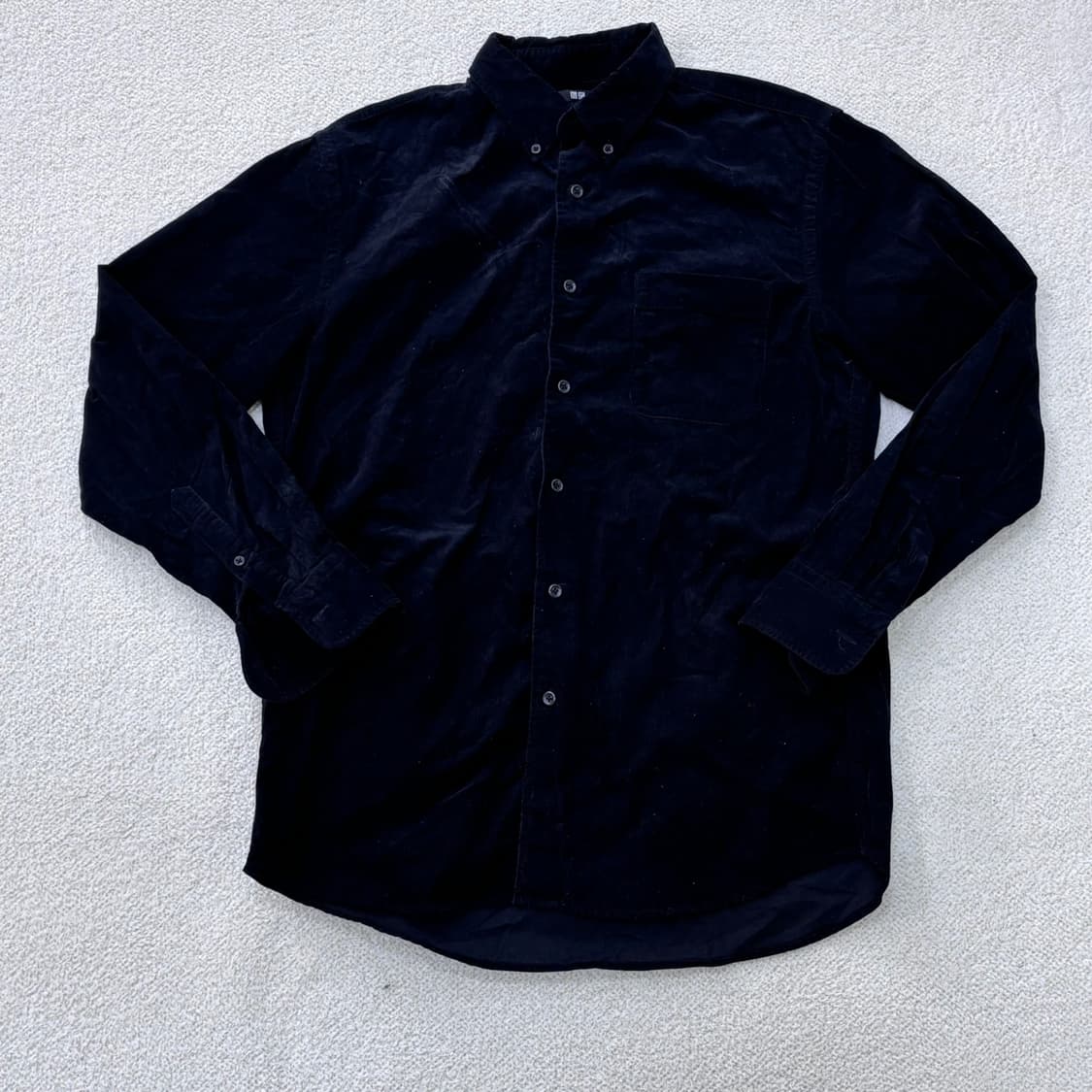 L 유니클로 코듀로이 셔츠 0310E 상품이미지1