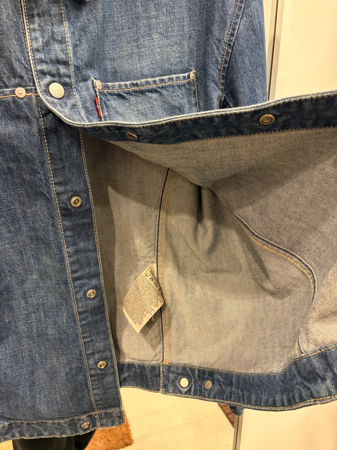 00s Levis 리바이스 엔지니어드 데님 트러커 자켓 상품이미지5