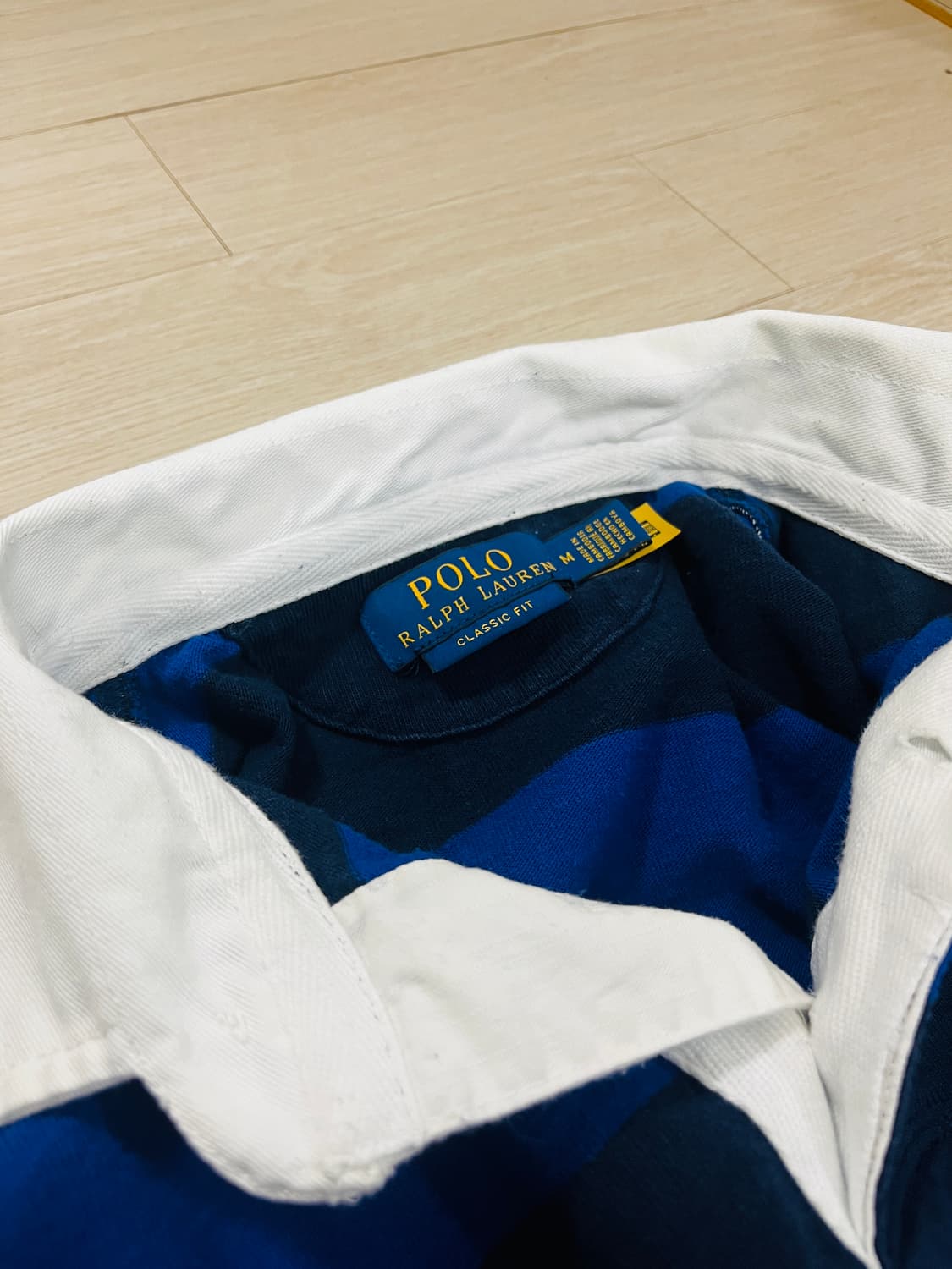 폴로 랄프로렌 럭비티 클래식핏 M사이즈 상품이미지3