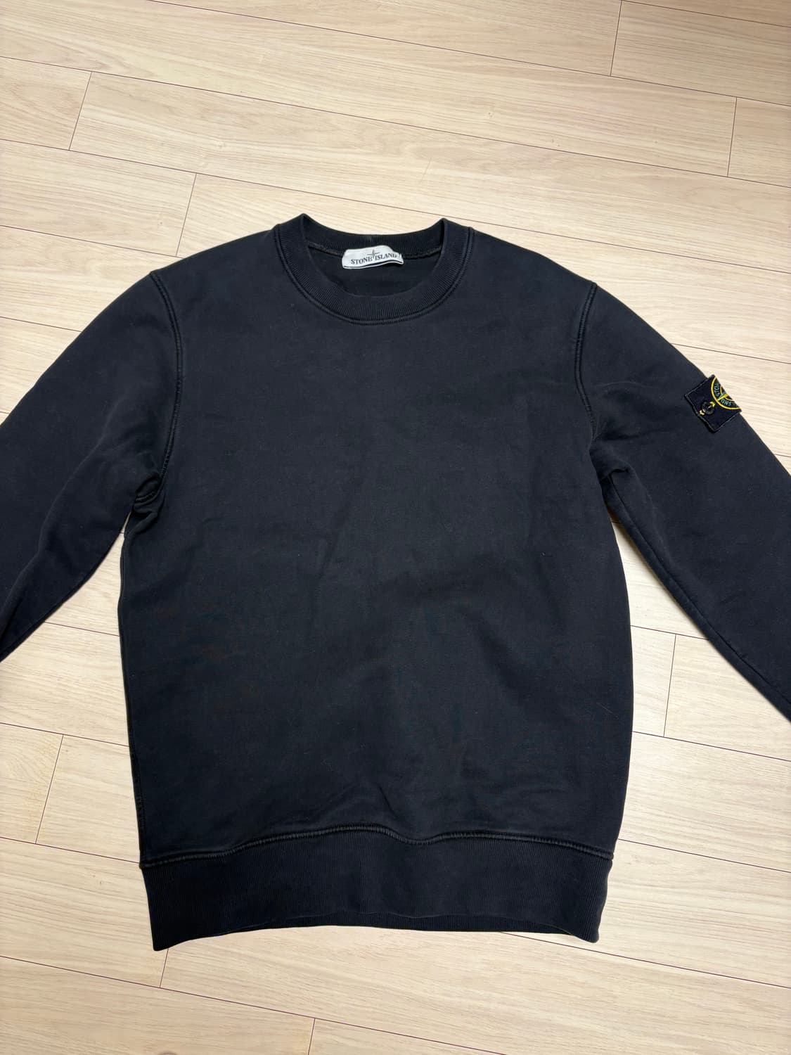 [S급] 스톤아일랜드 맨투맨 블랙 S 상품이미지1