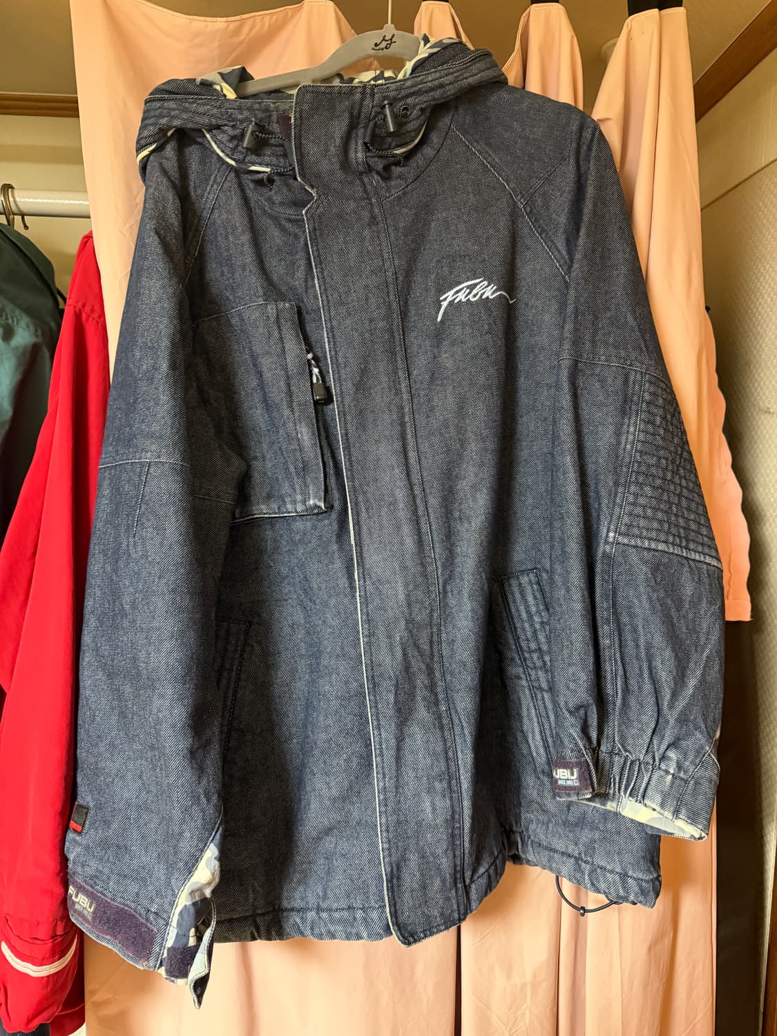 빈티지 FUBU 데님 자켓 상품이미지1