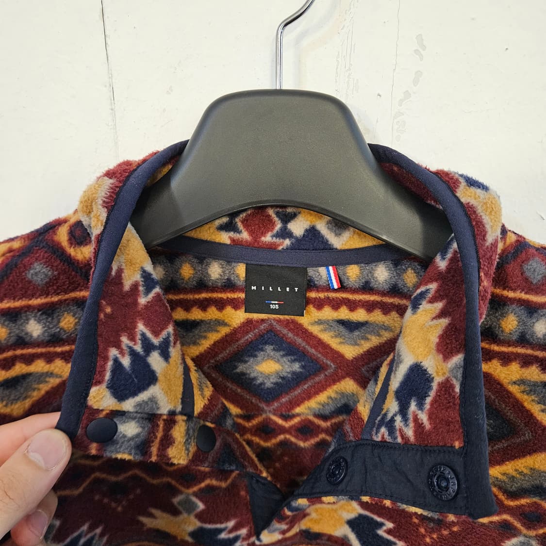 105(XL) 밀레 패턴 후리스 상품이미지5