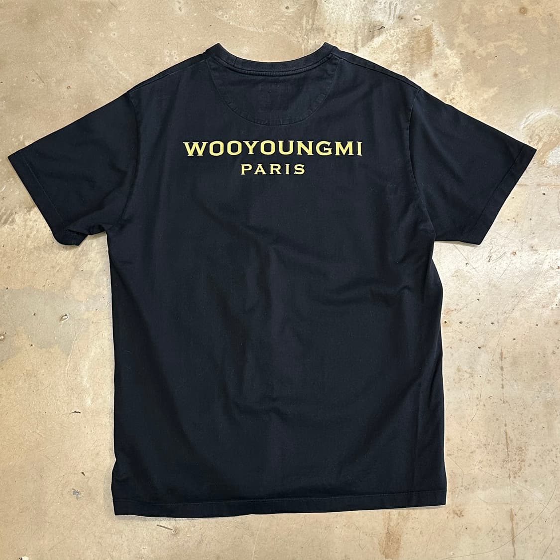 46 우영미 빅 레터링 프린팅 반팔티 상품이미지2