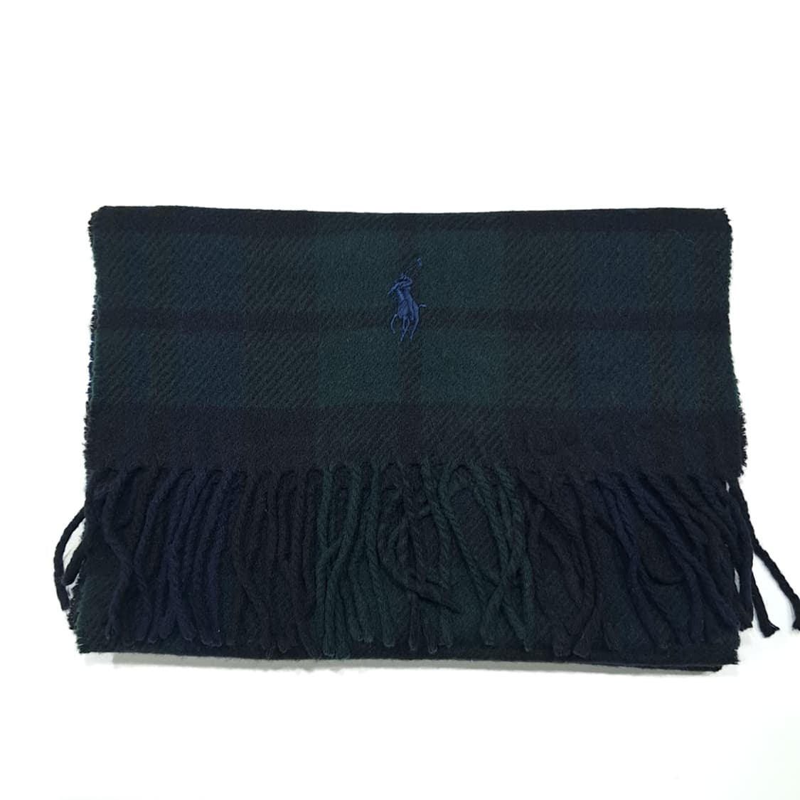 MX599 폴로 00s 이태리판 램스울 블랙워치 머플러 목도리 상품이미지7