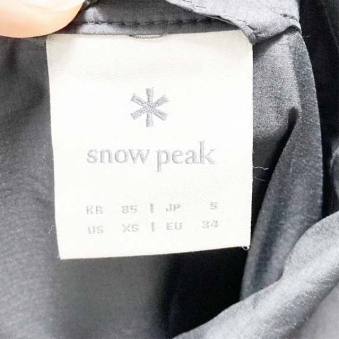 스노우피크 2024 여 초경량롱셔츠 원피스 S 상품이미지4