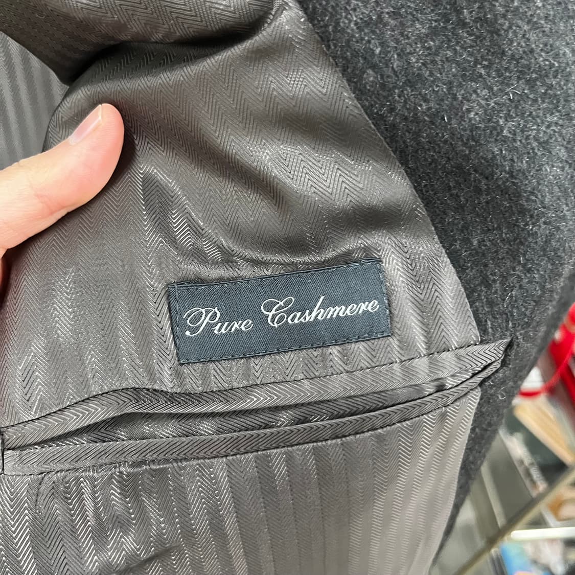 에르메네질도제냐 캐시미어100% 싱글코트 52 상품이미지5