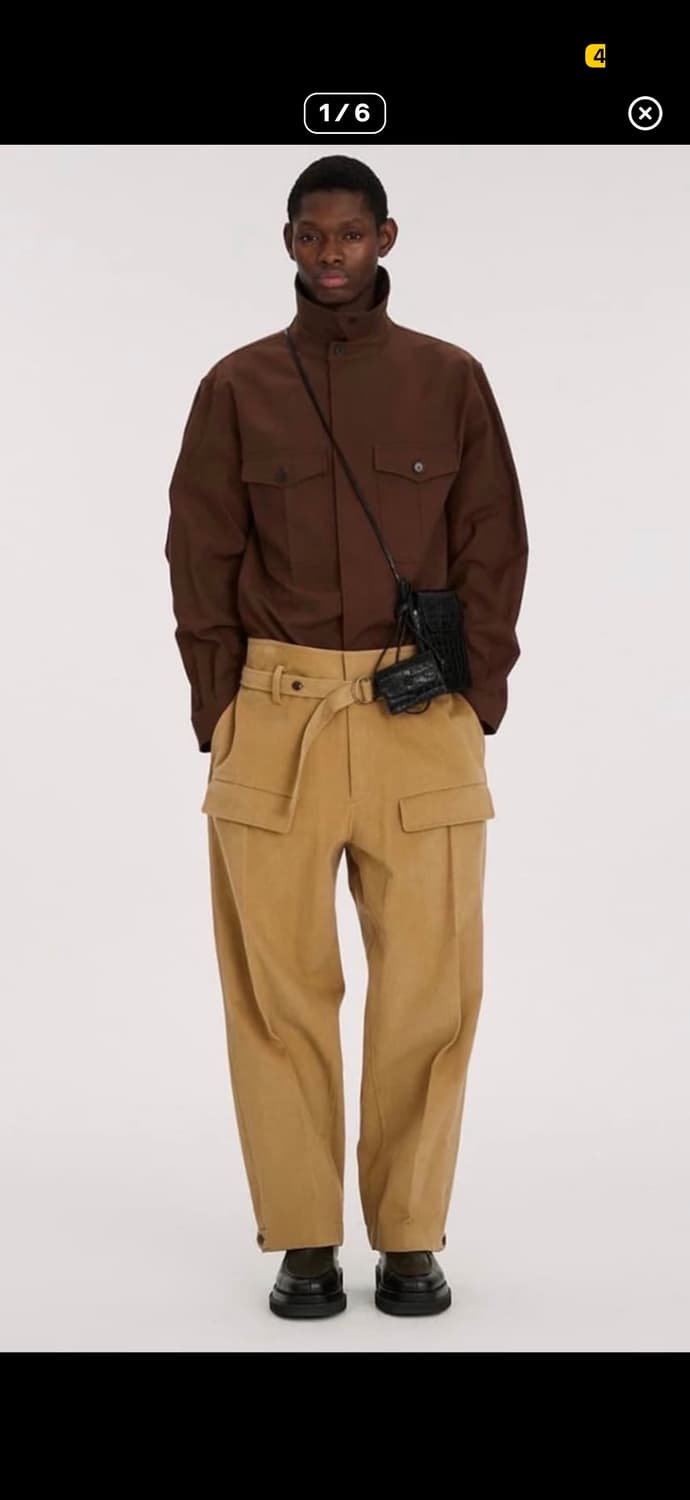 렉토 더블포켓 코튼 워크셔츠 L 상품이미지1