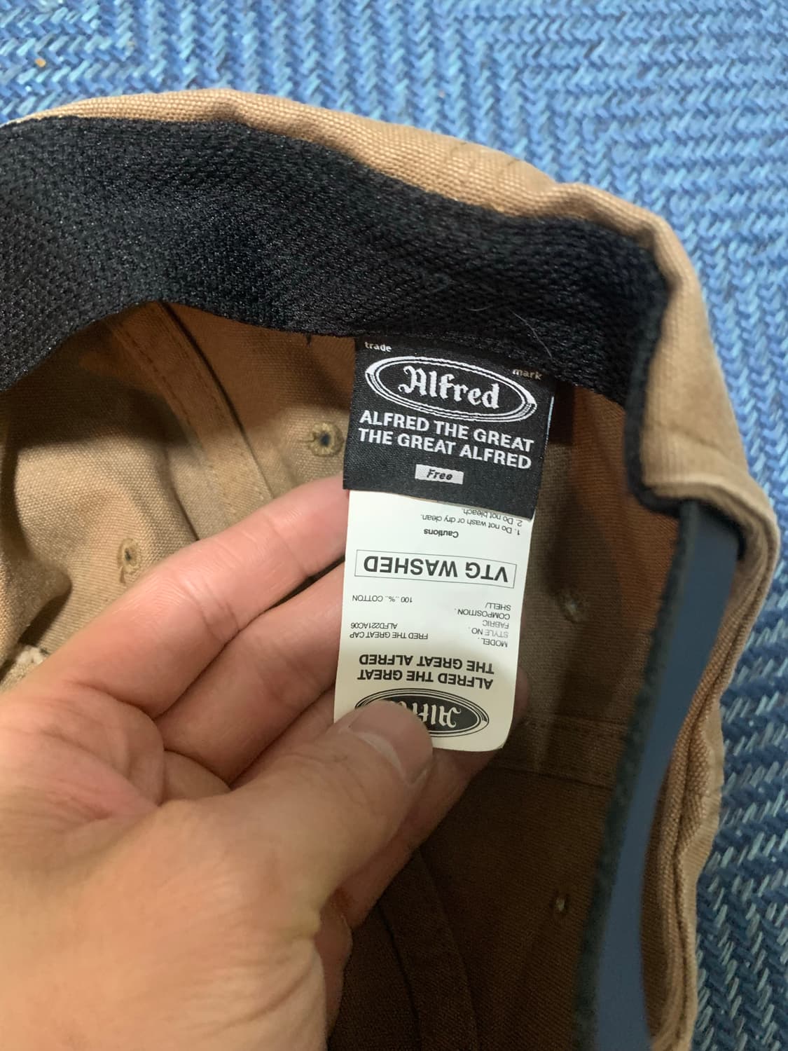 헤리티지플로스 알프레드 독수리캡 베이지 상품이미지3