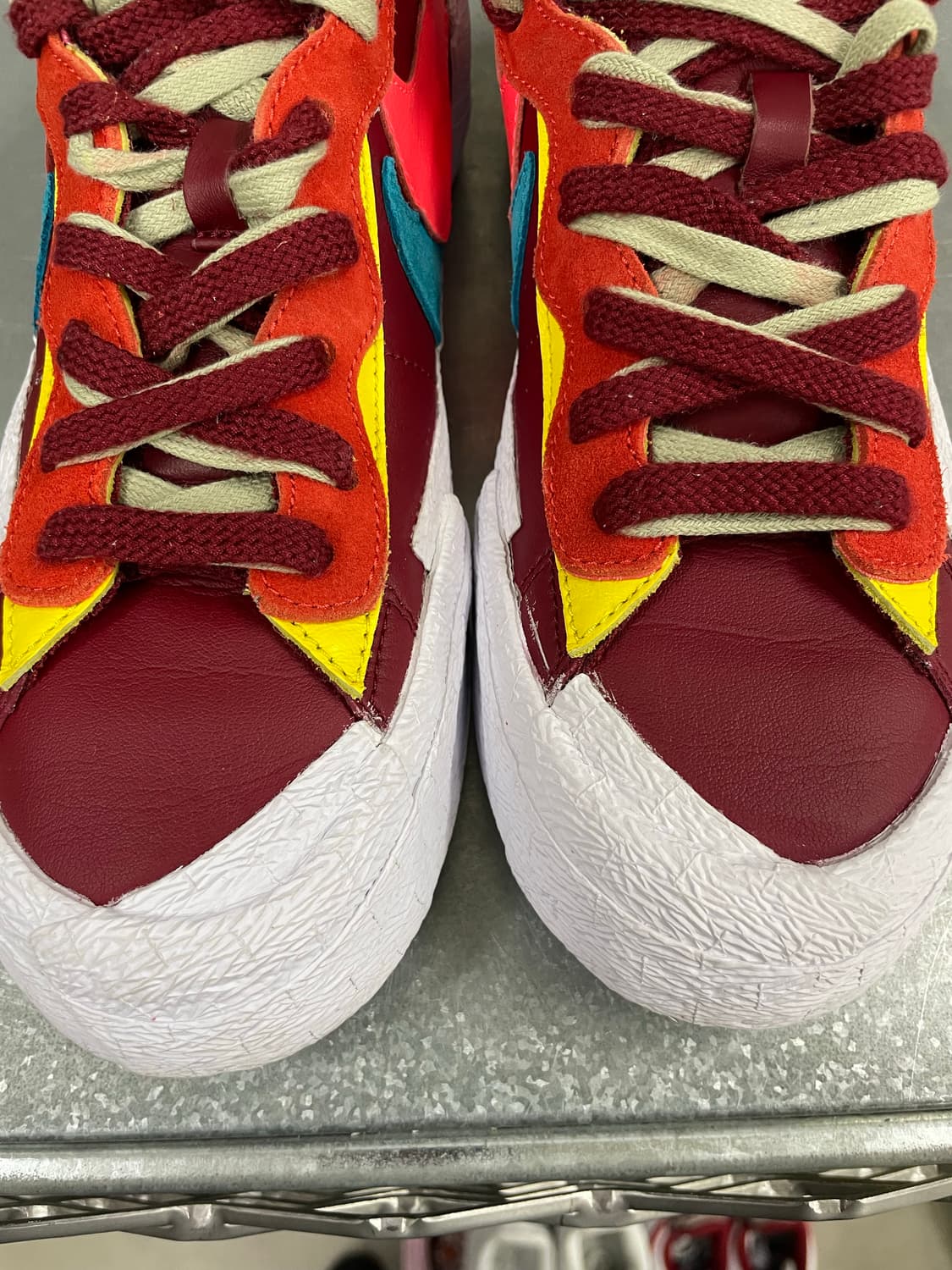 나이키 X 사카이 X 카우스 로우 팀 레드 255 상품이미지8