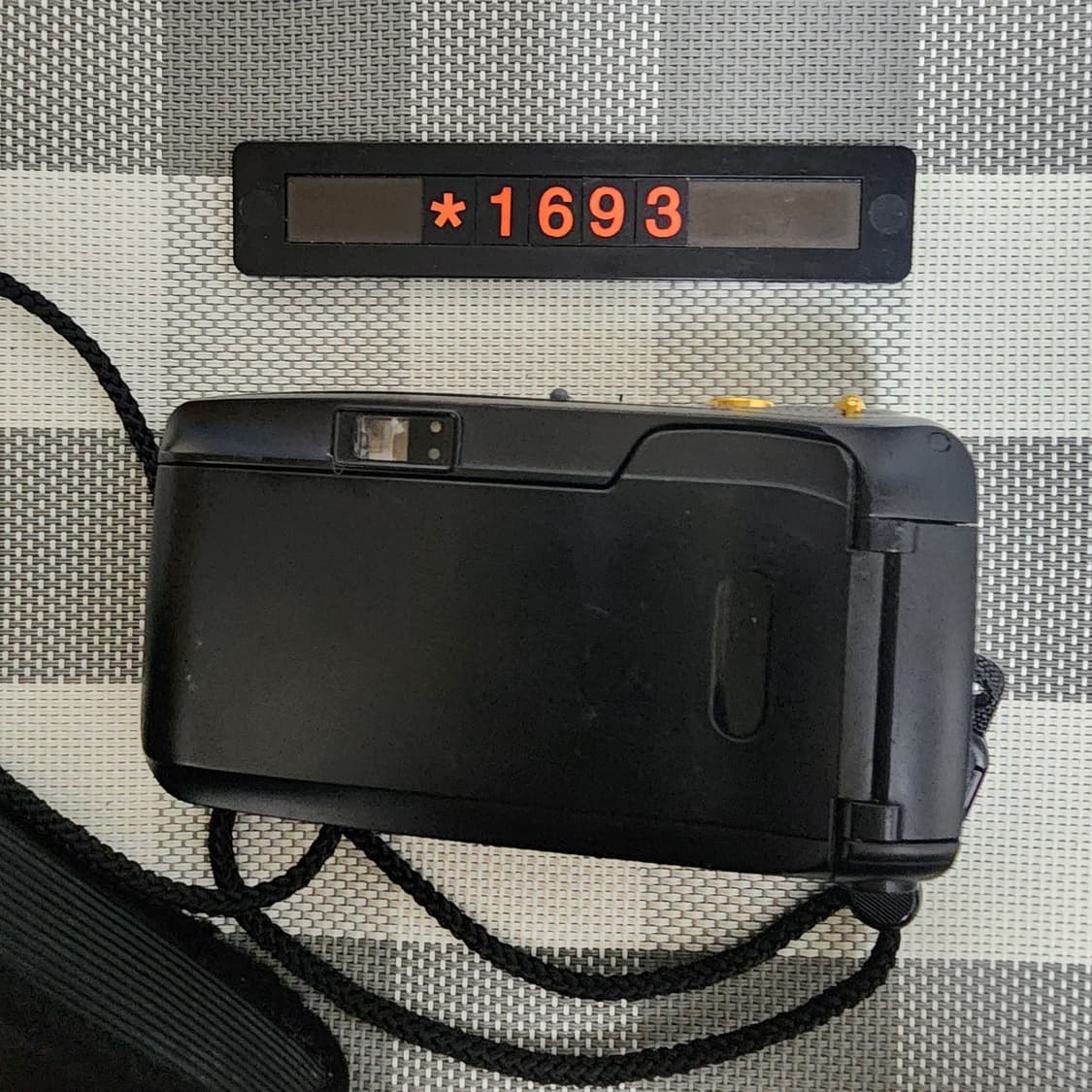 올림푸스 뮤 줌 디럭스 블랙바디 필름카메라 파우치포함 상품이미지4