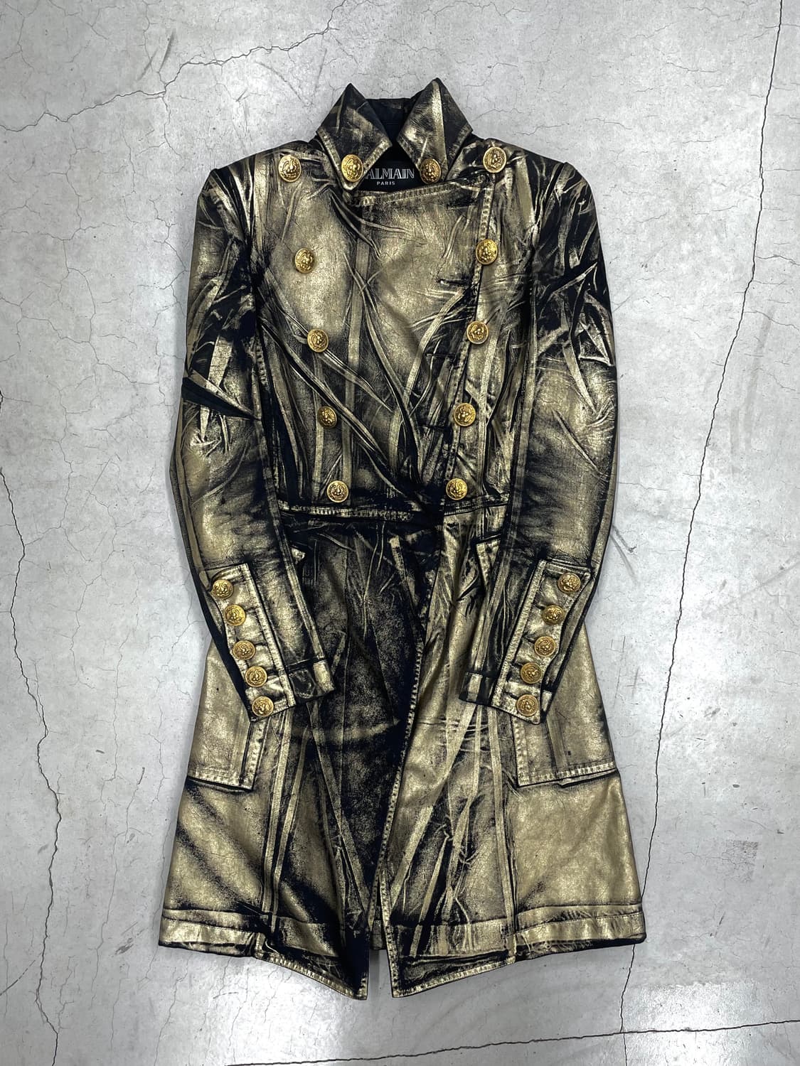 Balmain Black & Gold Napoleon Frock Coat 상품이미지1