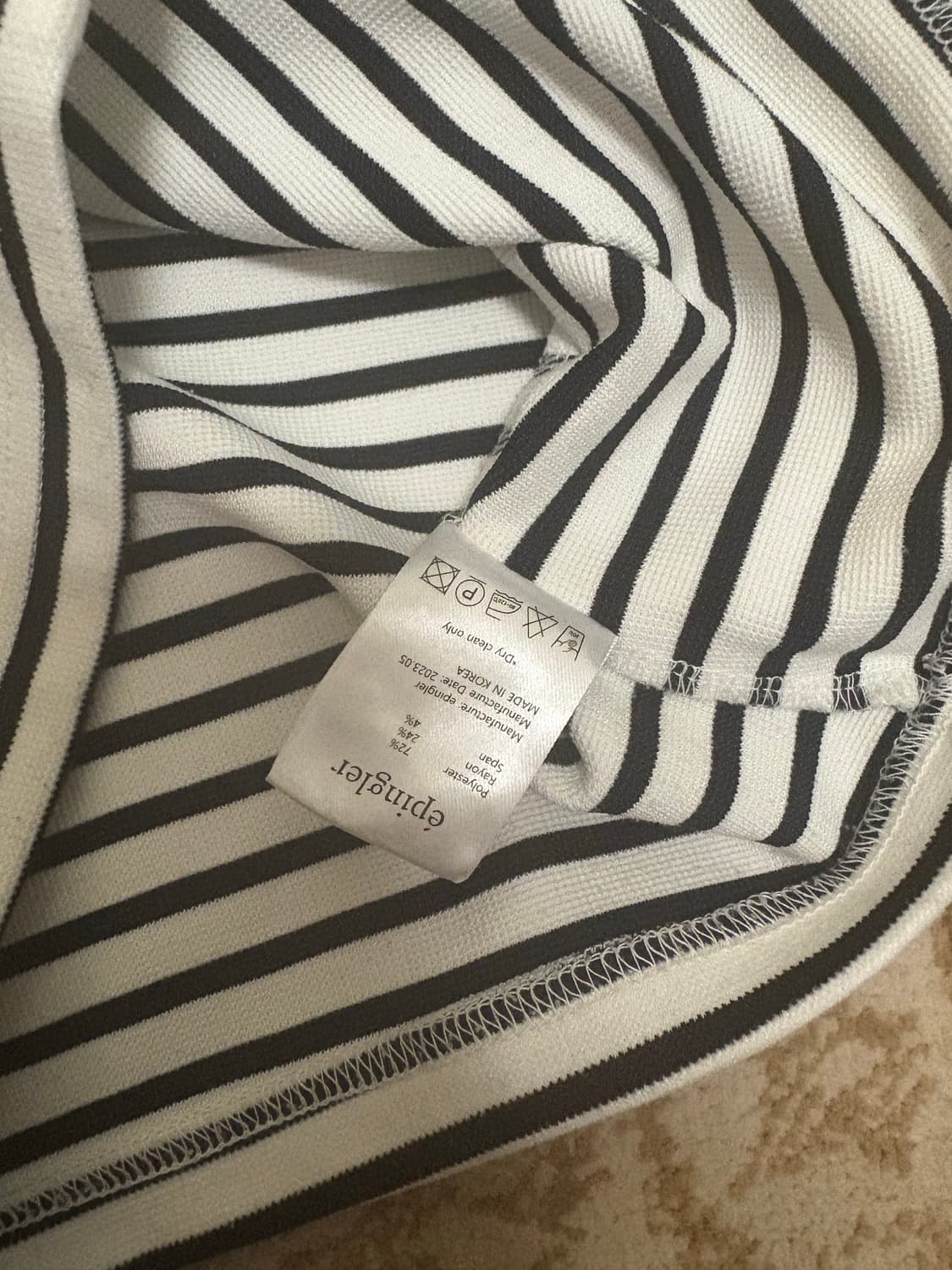 에핑글러 도브 티셔츠 스트라이프  상품이미지4