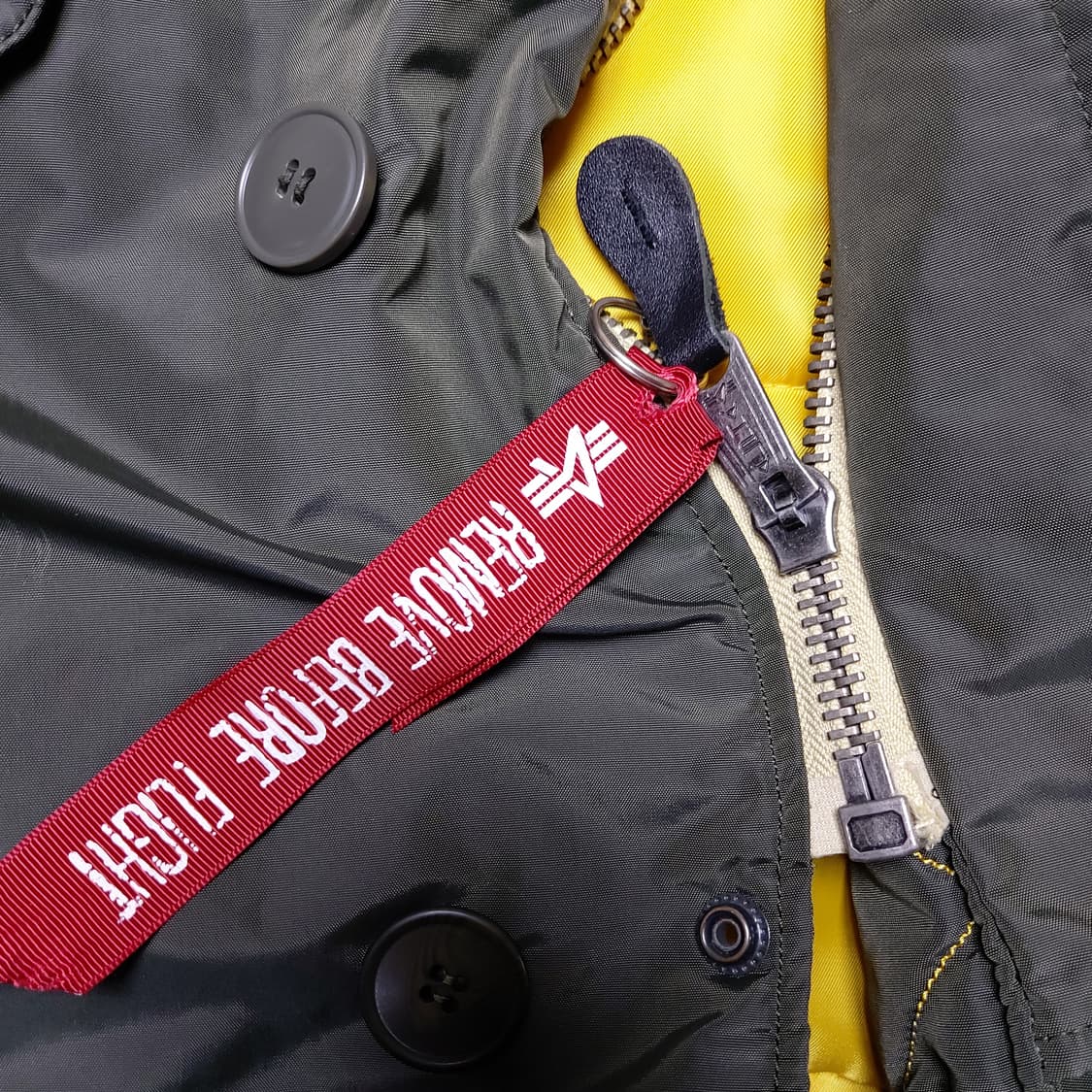 알파인더스트리 인클레멘트 N-3B 파카 레귤러핏(L)110정도 상품이미지5