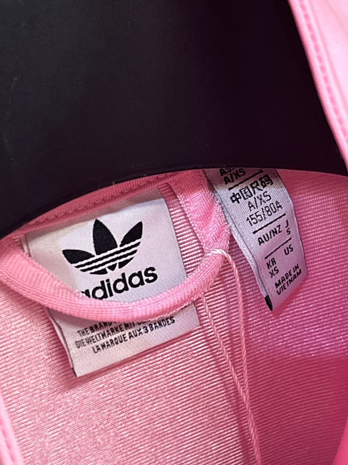 아디다스 핑크 트랙 탑 져지 상품이미지5