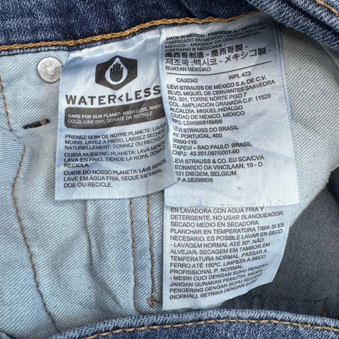 리바이스 559 새깅 워싱 스케이터 데님팬츠 상품이미지8