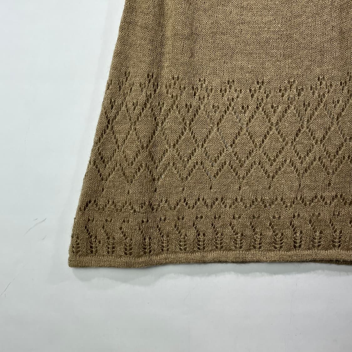 [JPN] 빈티지 모리걸 레이스 니트탑 상품이미지4