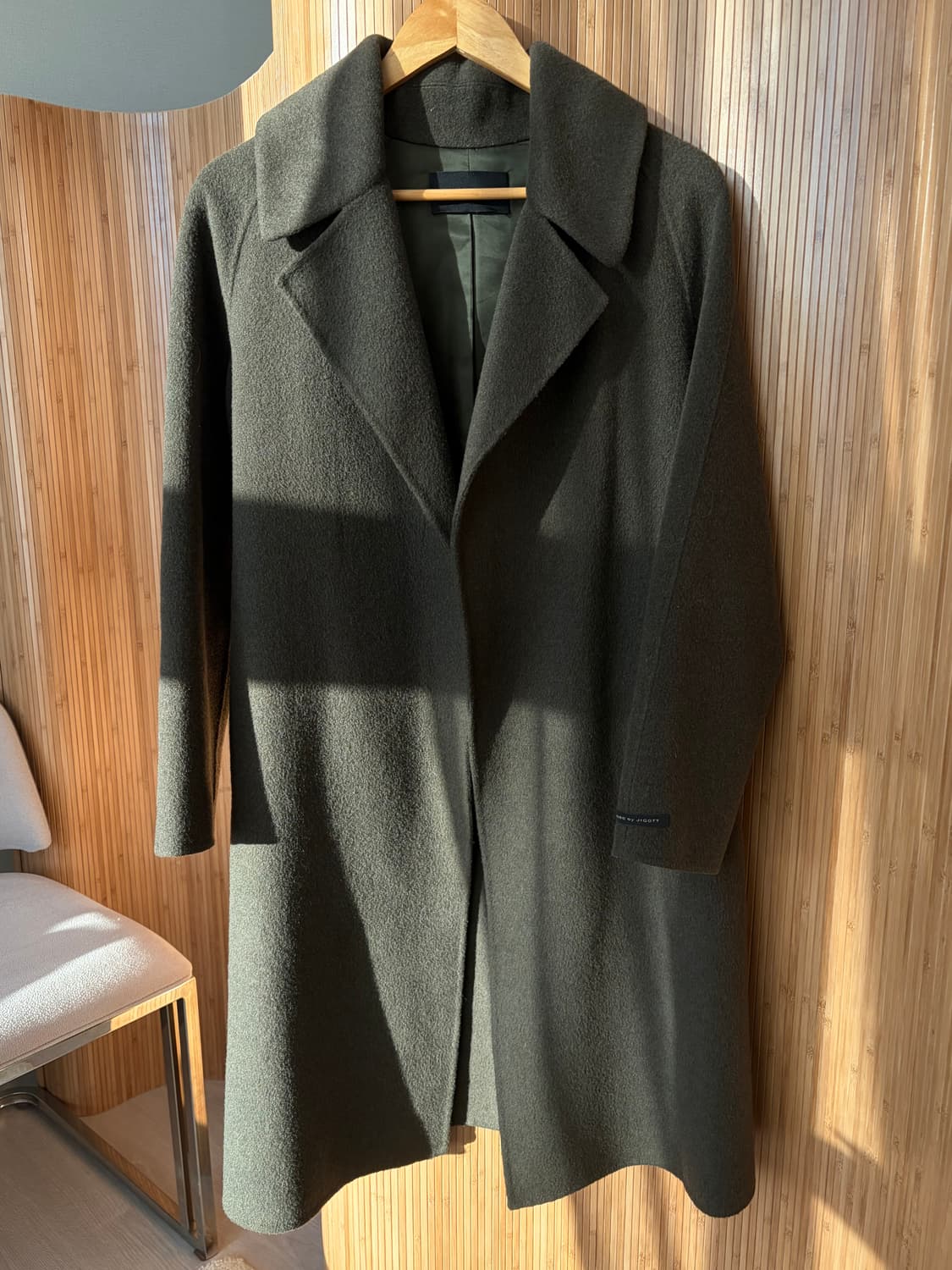 지고트 핸드메이드 울코트 상품이미지1