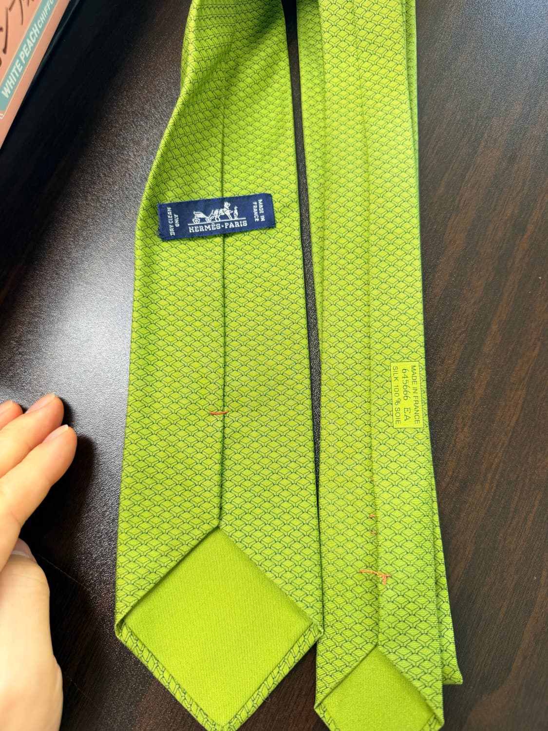 에르메스 H 패턴 넥타이  상품이미지6