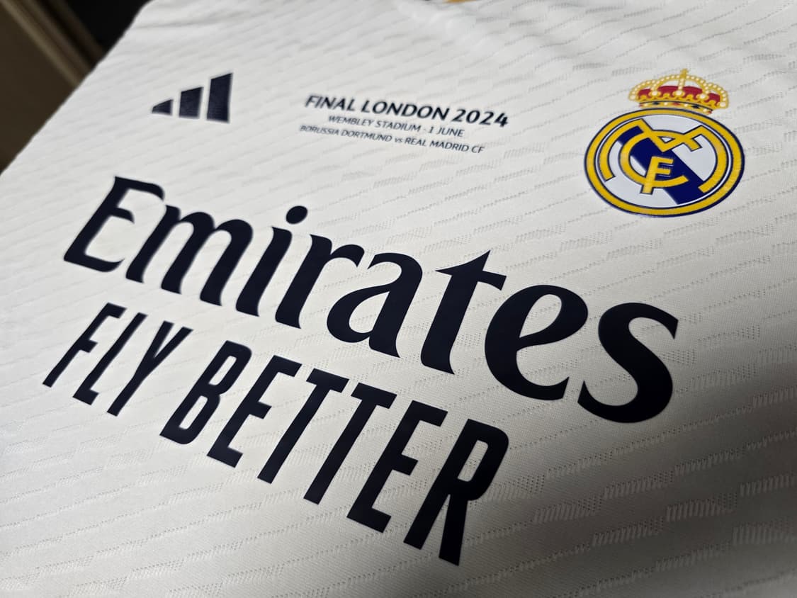 23-24 레알마드리드 홈 어센틱 유니폼 토니 크로스 UCL Final 상품이미지7