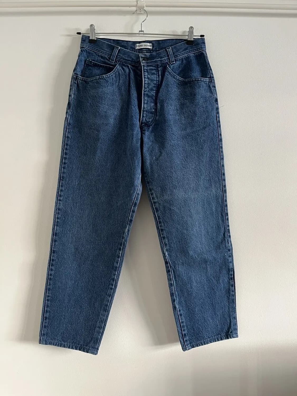 90s 스톤아일랜드 그린엣지 데님팬츠 상품이미지2