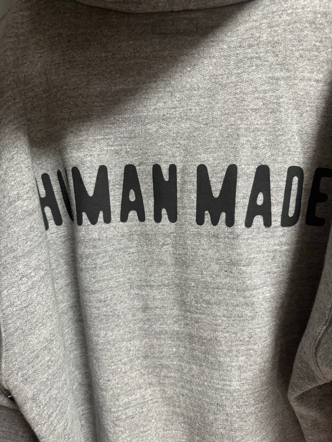 [XXL] 휴먼메이드 후드집업 멜란지 그레이 상품이미지4