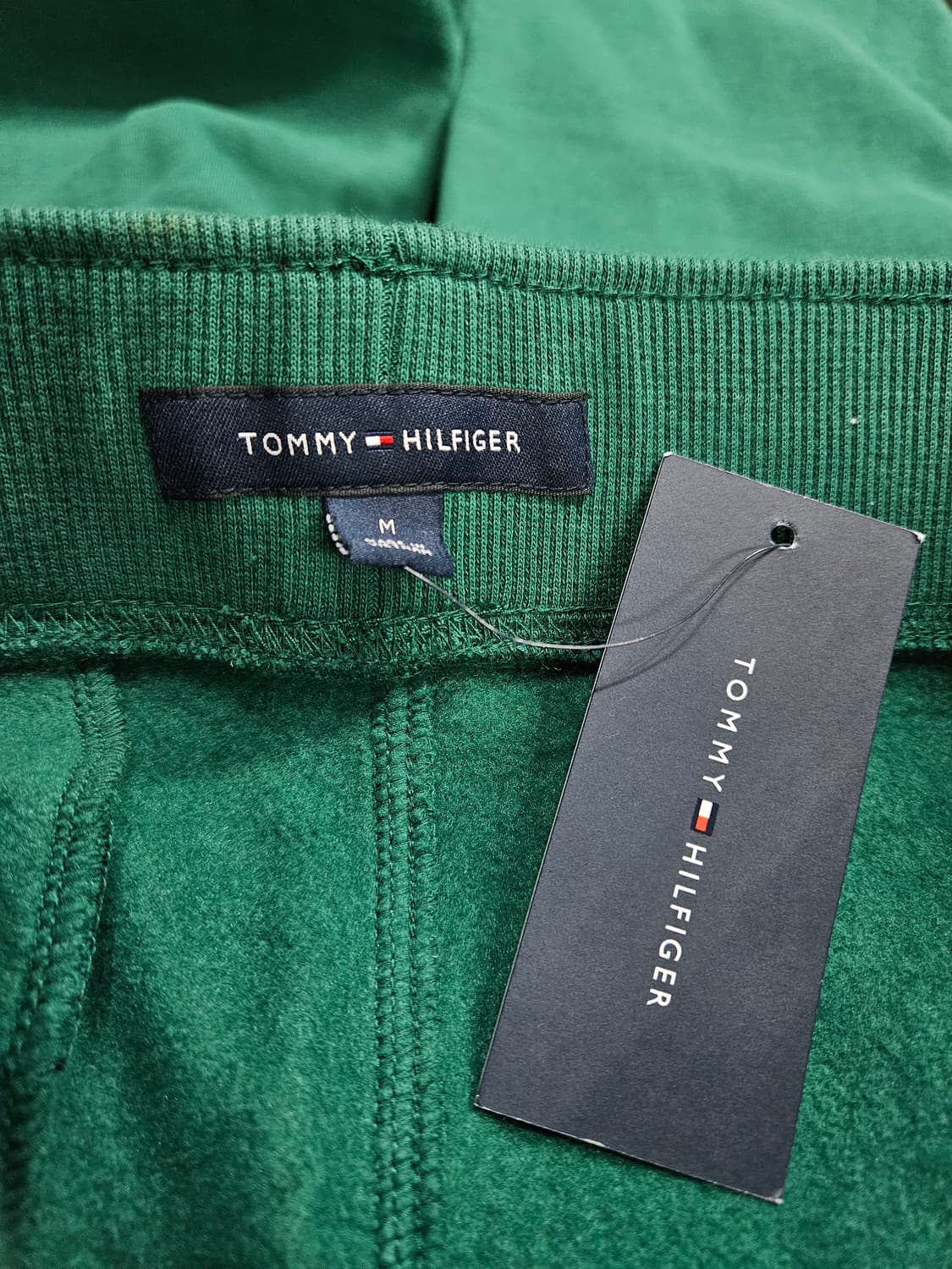 타미힐피커 그린컬러 남성 허리 32~34 기모 조거팬츠  상품이미지3