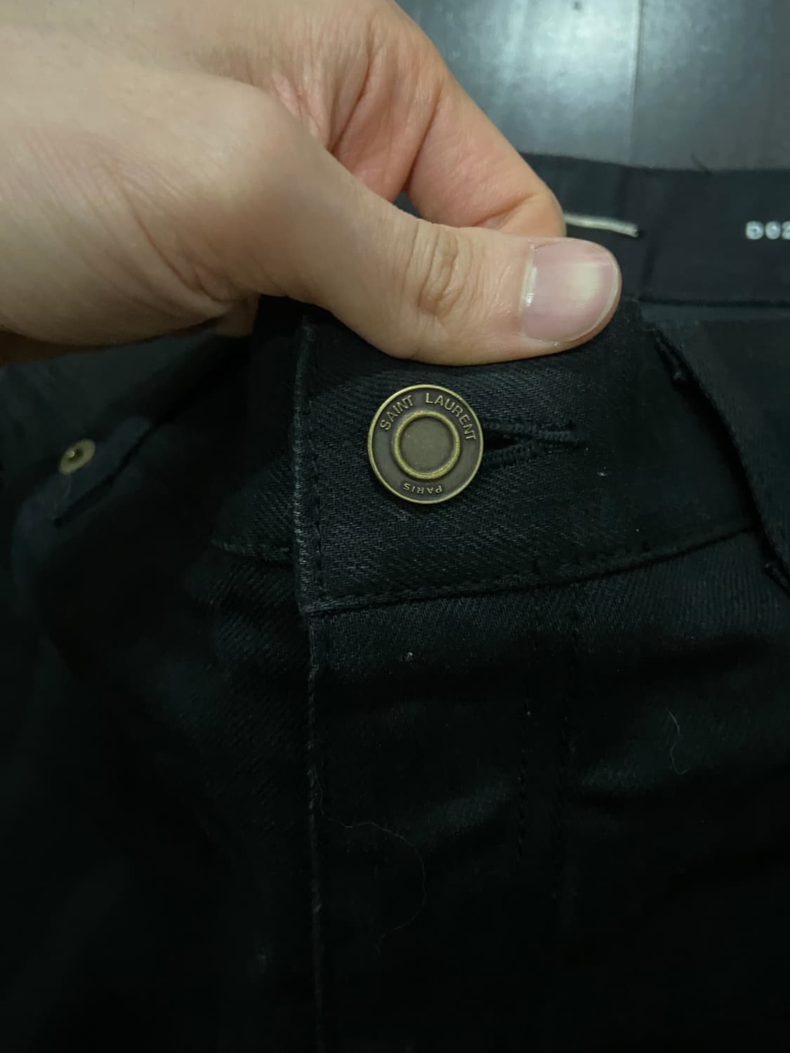 생로랑 2015 D02 무릎디스진 32사이즈 상품이미지3