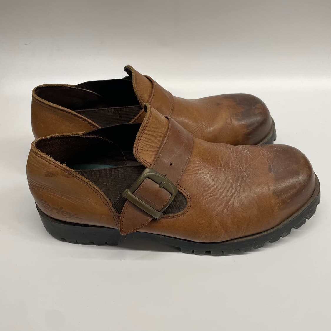 할리데이비슨 레더 클로그 슈즈 상품이미지4