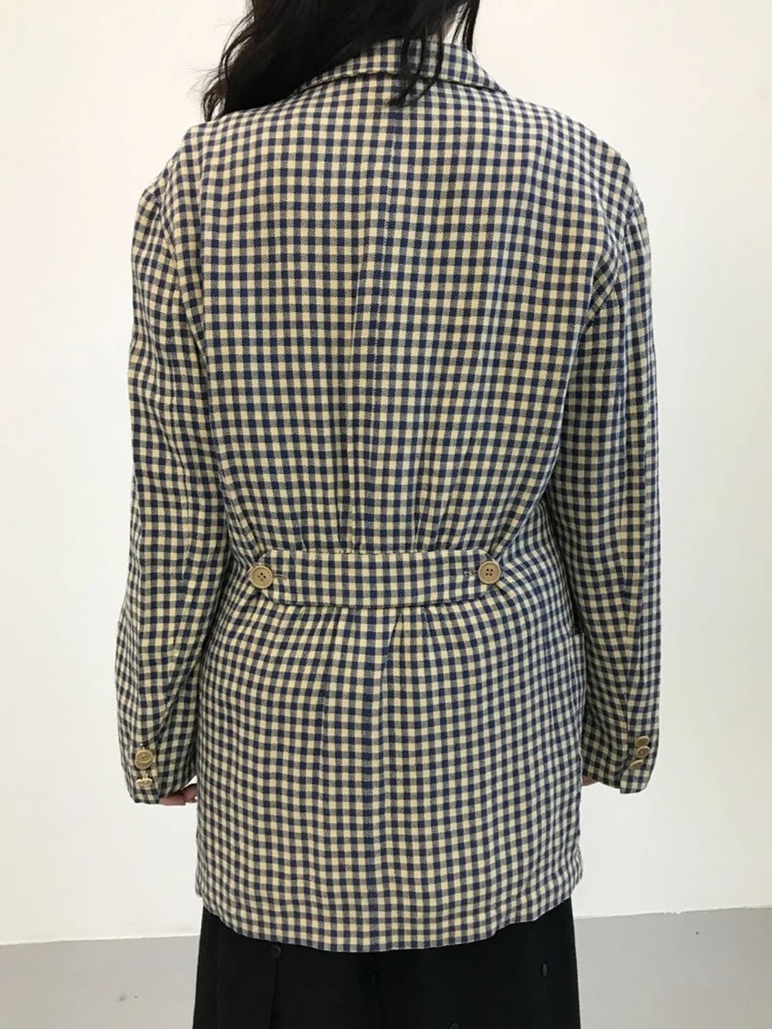 Emporio Armani Check Single Blazer 상품이미지2