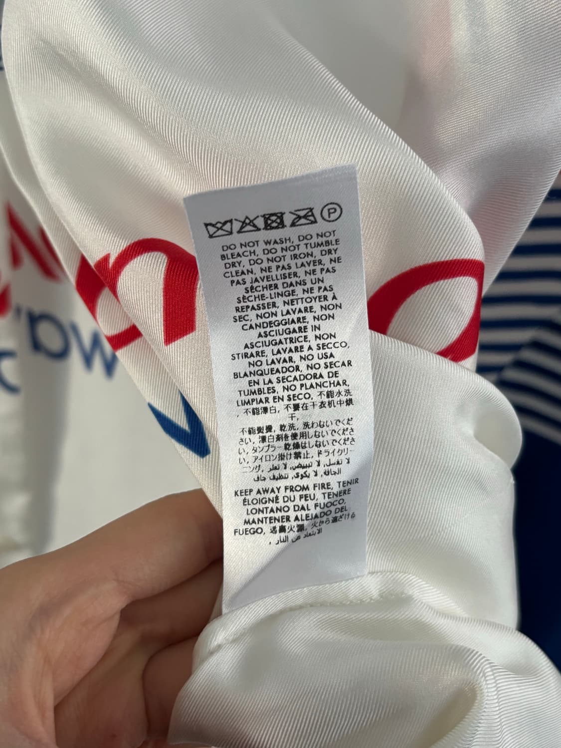 Casablanca 카사블랑카 에어웨이즈 실크 셔츠  상품이미지10