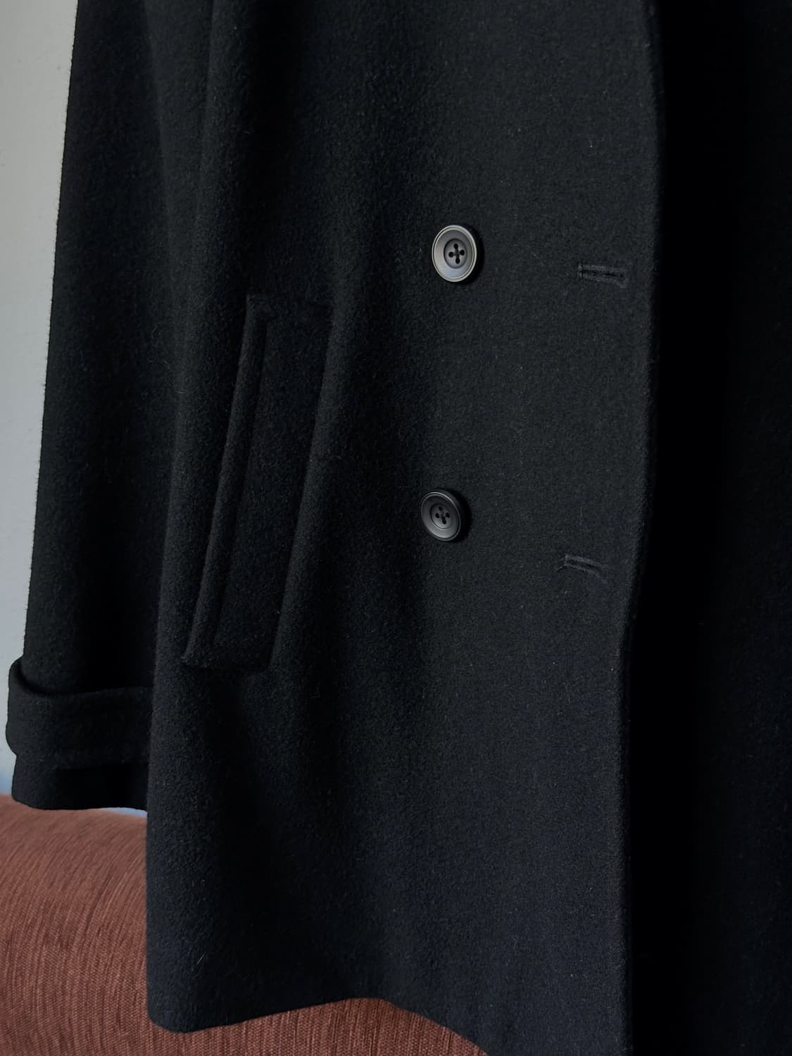 Mosser wool design pea coat 상품이미지2