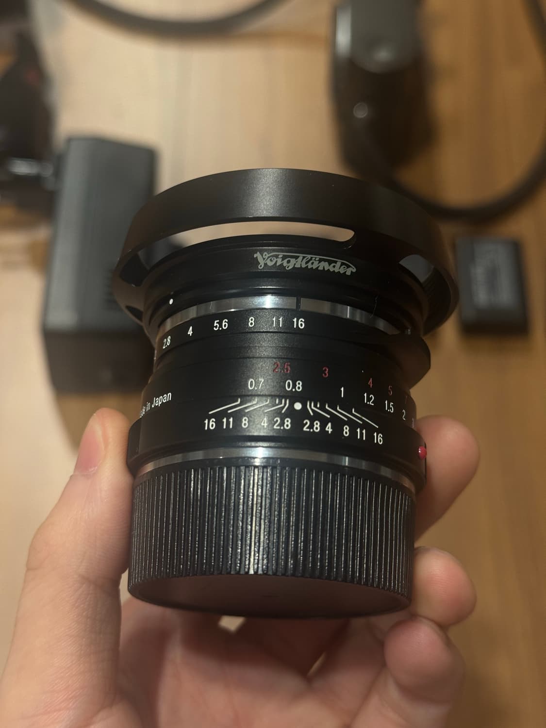 (라이카 M8 민트급 5000컷대) 블랙컬러 판매합니다. 상품이미지8