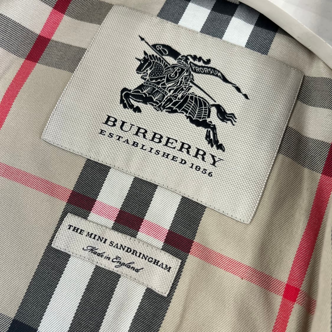 버버리 키즈 샌드링엄 트렌치코트 7y 상품이미지5