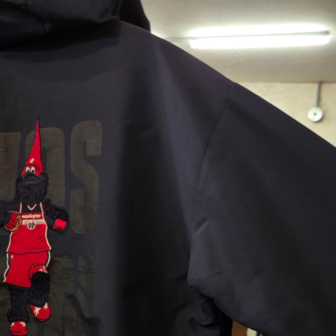 NBA 자수 포인트  네이비 아노락 후드 상품이미지4