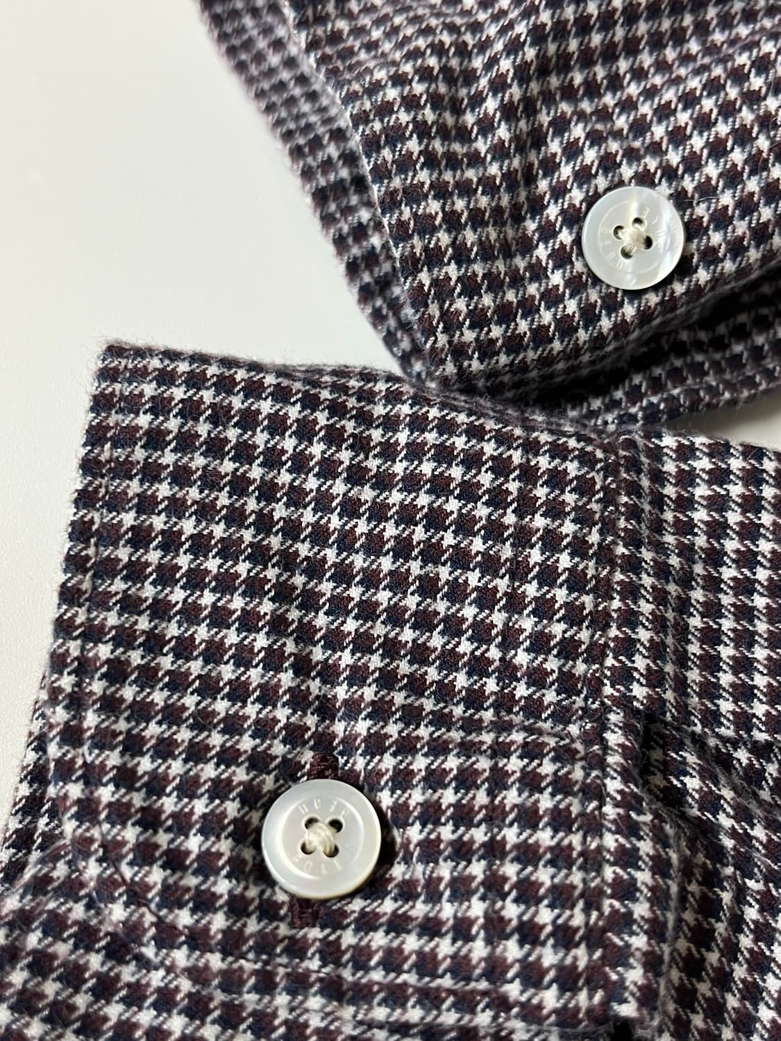 M) 빈폴 체크 기모 셔츠 상품이미지7