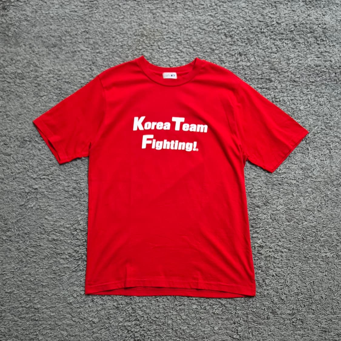 2002 월드컵 굿즈 반팔 티셔츠 L XL 100 105 아디다스 KT 상품이미지4