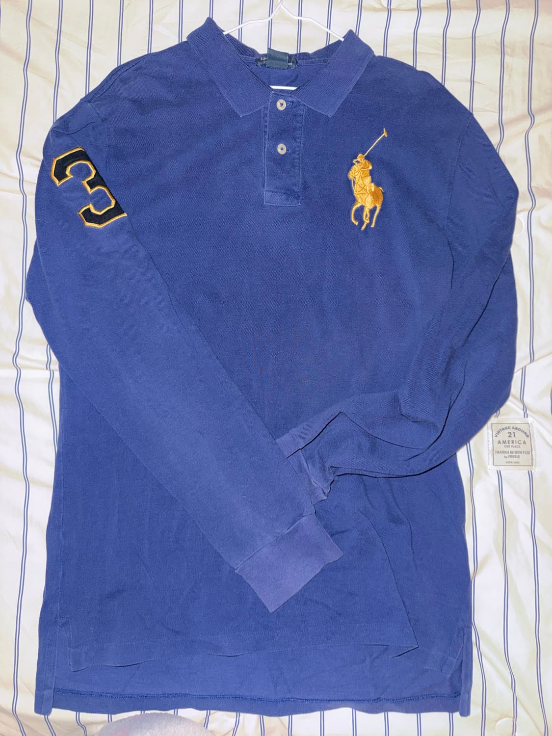 폴로 랄프로렌 빅포니 긴팔 폴로티 XL 상품이미지1