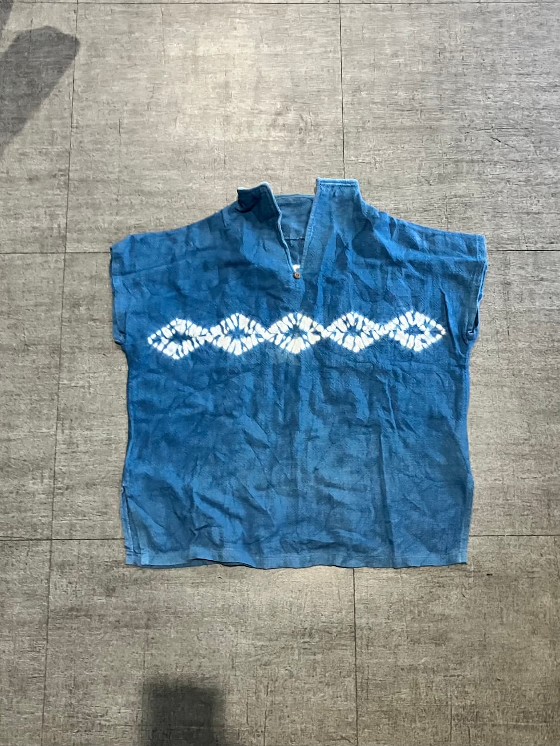 일본빈티지 하구미모리걸 아메카지너드남 아가일무드 데님티셔츠 상품이미지1