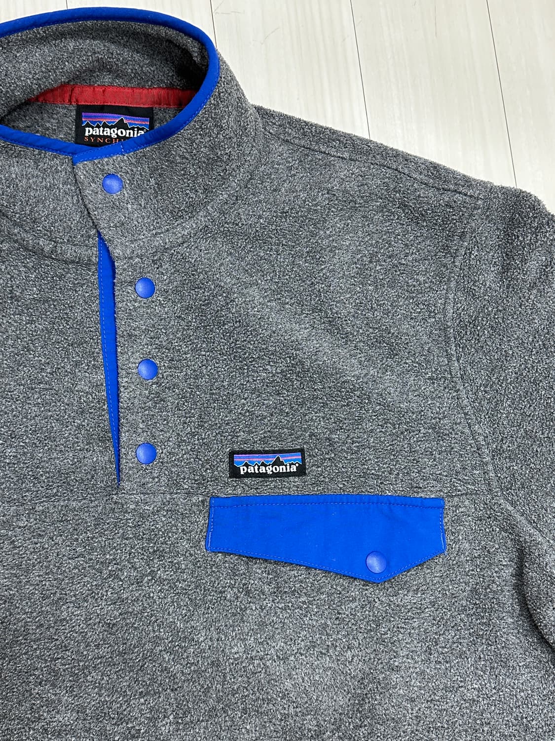 파타고니아 신칠라 L 풀오버 니켈 블루 상품이미지1