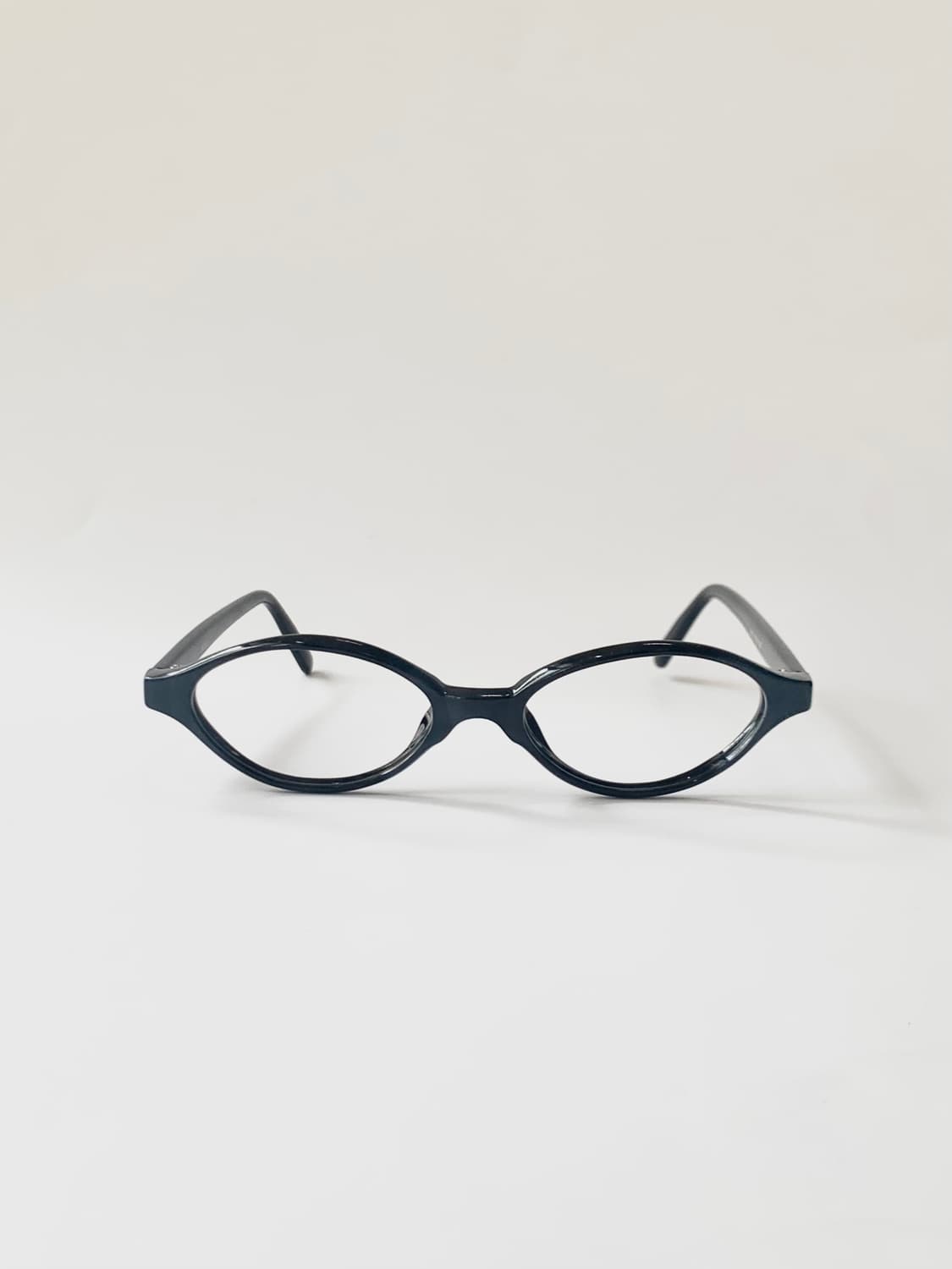 [픽키-616] 블랙 캣아이 뿔테 안경 데드스탁 빈티지 슬림 상품이미지2