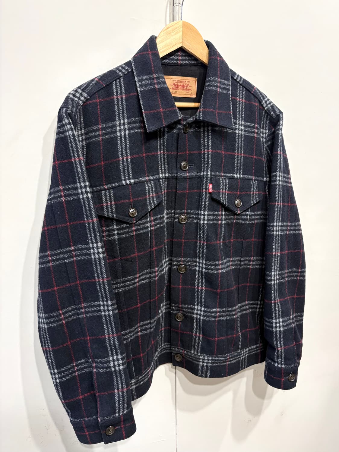 리바이스 타탄체크 트러커 자켓 상품이미지2