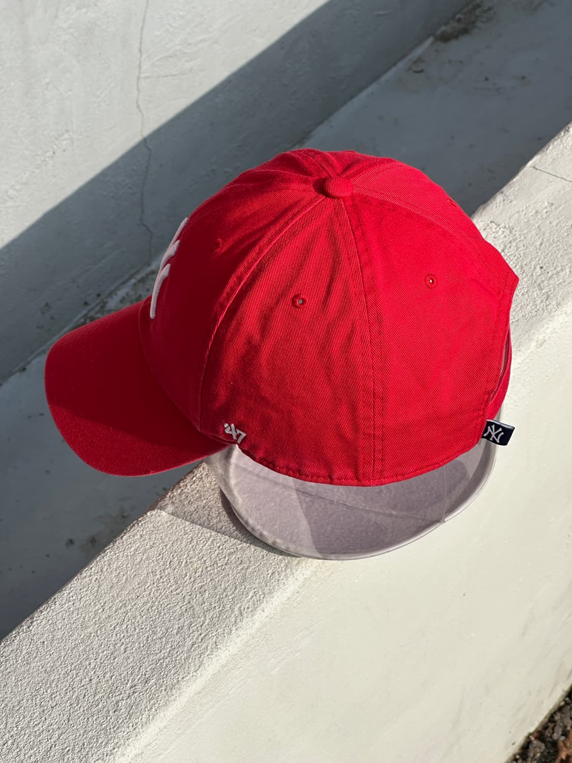 [F] 47브랜드 뉴욕양키스 레드 볼캡 모자 상품이미지3